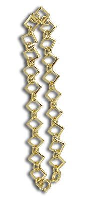 Pulseira folheado a ouro.